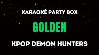 Kpop Demon Hunters (Huntrix) - Golden (Karaok&ecirc; Party Box)