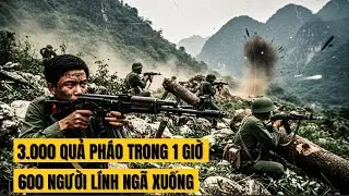 3.000 quả pháo trong 1 giờ -  600 chiến sĩ Việt Nam hy sinh chỉ trong 1 đêm ở Vị Xuyên 1984!