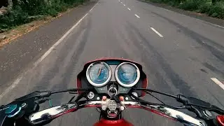 Hero Splendor Pro Stock Top Speed Test!