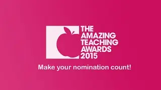 Amazing Teaching Awards - Make your nomination count!