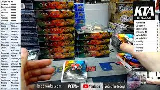 KTA BREAKS - 2022 PANINI ORIGINS FOOTBALL 16 HOBBY BOX CASE BREAK - PICK YOUR TEAM #1