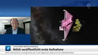 2022 NASA ver&ouml;ffentlicht erste Aufnahmen des James-Webb-Weltraumteleskops