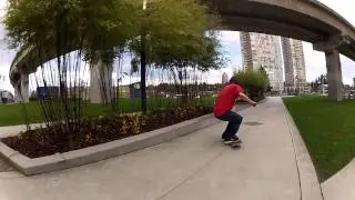Nollie tre half cab 50-50