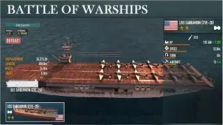 USS SANGAMON (CVE-26) :Battle-3: BATTLE OF WARSHIPS