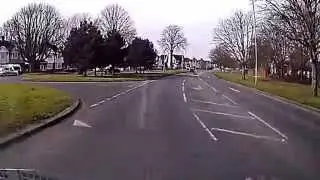London Road Bedford UK March 2015