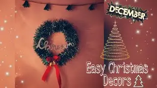 EASY AND CREATIVE CHRISTMAS DECOR || #DIY