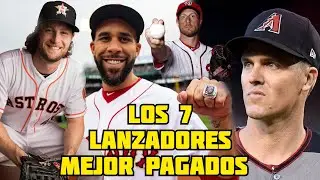 LOS 7 CONTRATOS M&Aacute;S GRANDES RECIBIDO POR UN P&Iacute;TCHER  DE GRANDES LIGAS