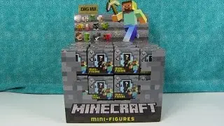 Minecraft Stone Series 2 Blind Box Opening Unboxing Toy Review