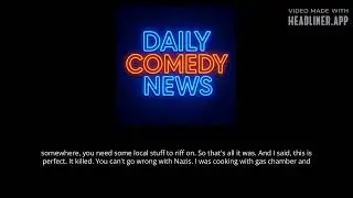 Bert Kreischer likes when his wife is ready to party | Daily Comedy News with Johnny Mac