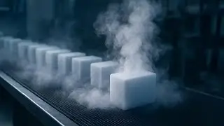 C&oacute;mo se HACE el HIELO SECO Industrial ❄🧊 El HIELO que NO se DERRITE