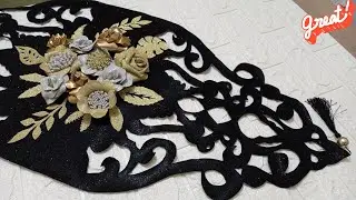 جددى بيتك /طريقة عمل المفرش التركى ،الترند حصرى على اليوتيوب