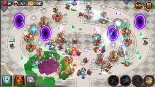 Realm defense world 4 - level 90 - 20 life