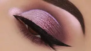 Party eye makeup tutorial step by step easy eye look //  Hoorain Fatima vlog 