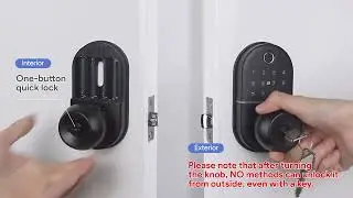 NICE DIGI Y1 Smart Lock Installation Video