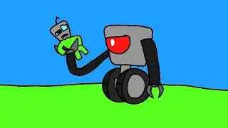 Invader Zim and geer vs omnidroid V1