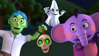Old MacZombie Had a Spooky Farm 🎃👻 | Kids Halloween Song 🧟&zwj;♂️ | HooplaKidz BabySitter