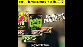Top 10 famous candy in India 😱😱 #trending #viral #facts #education #youtubeshorts #subscribe #short