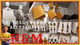 H&M Neutral color collection | Bags and accessories| #Fall winter fashion haul | Womans fashion