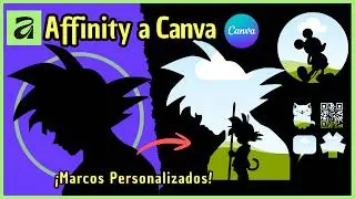 Cómo Crear Marcos Personalizados para Canva en Affinity Designer (Fácil y Rápido)