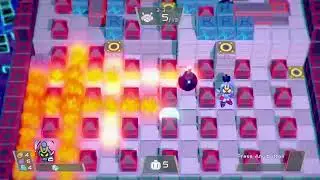 Super Bomberman R:World 3 - Planet Brainwave (Magnet Bomber)