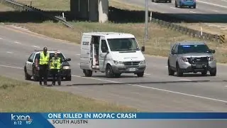 One dead in crash on S. Mopac near Barton Skyway