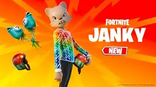 *NEW* JANKY SKIN SHOWCASE - FORTNITE JANKY BUNDLE - JANKY SET