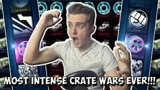 THE MOST INTENSE CRATE WARS YOU WILL EVER SEE! | Rocket League Crate Wars vs pickapixel - PC vs PS4