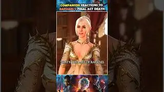 Companion reactions to Raphael's death in Baldur's Gate 3
