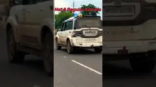 Not A Regular Mahindra Scorpio ☠️