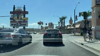 Driving in Laughlin, Nevada