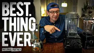 DIY Homemade Baby Food with a BLENDER! // A Dad's Review of Vitamix // Vitamix Unboxing