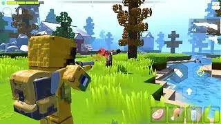 Huntercraft: Zombie Survival - Gameplay Walkthrough Part 1 - Android Game App - Lomelvo