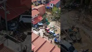 Flash Flood Aftermath - Aerial
