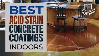 Best Acid Stain Concrete Coatings for Indoors - Stains, Sealers & more | Kemiko