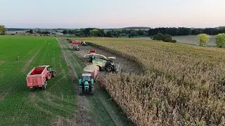 Ensilage2025🌽#fendt #deutz_fahr #ensilage 