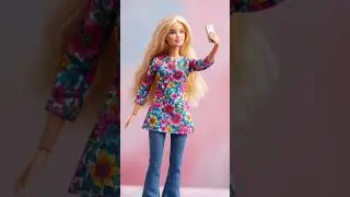 Barbie doll make reels💐#doll #dollhouse#celebrityphotoshoot #ronaldo#mrbeast#cartoon#dj #music#remix