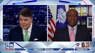 Senator Scott Joins Hannity to Talk GDP & Low Inflation