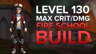 Wizard101: BEST FIRE Level 130 Stats SET BONUS!