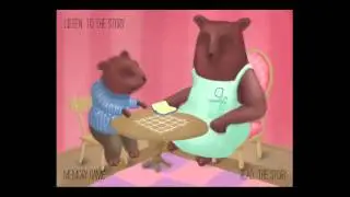 Goldilocks and The Three Bears Interactive Storybook for Children iPad App Review - CrazyMikesapps