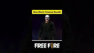 Brand New Black Criminal Bundle In Free Fire #shorts #freefire