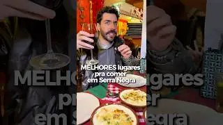 Onde comer em Serra Negra