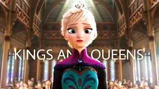 KINGS & QUEENS - DISNEY FROZEN AMV || Snowflake Queen✨