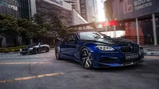 Sunrise attack with six modified BMW 6er | Widebody [4K]