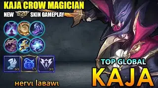 Kaja Crow Magician, New S20 Skin Gameplay - Top Global Kaja By нerv&iota; laвaw&iota; ~ MLBB