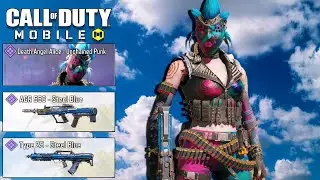 DEATH ANGEL ALICE UNCHAINED PUNK GAMEPLAY COD MOBILE + STEEL BLUE AGR 556 AND TYPE 25