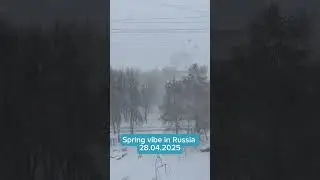 Spring vibe in Russia. City Perm 🇷🇺 #comment #russia #weather