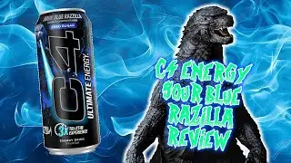 ⚡ C4 Energy x Godzilla Sour Blue Razilla Review! 🐲💙