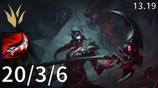 Kayn Jungle vs Sylas - EUW Master | Patch 13.19