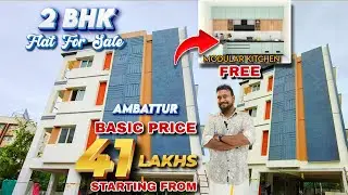 😍 Modular Kitchen Free🤩 Just ₹41 Lakhs/- Basic Price 2BHK House for sale in Chennai Ambattur #house