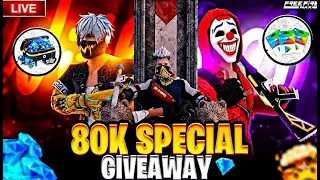 FREE FIRE LIVE GIVEAWAY✌️😍 HAR BANDE KO JITNE PAR 160 KA UPI AND REEDEMCODE 😱 #live #freefire🥳
